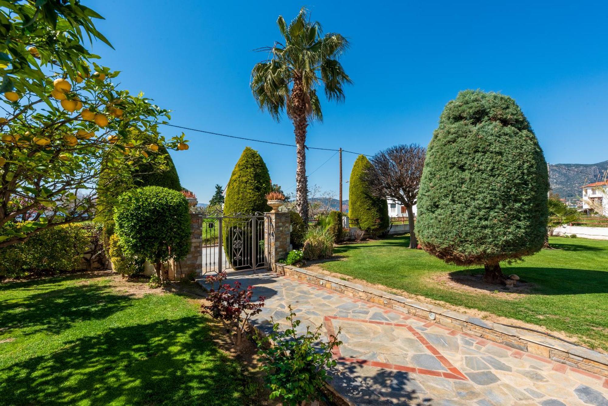 דירות אגריה Christina'S Twin Palm Trees House מראה חיצוני תמונה